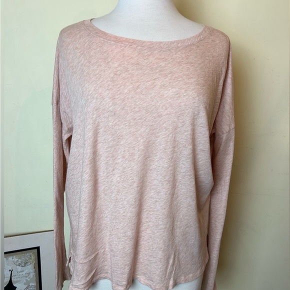 Rag & Bone Pastel Pink Long Sleeve Cotton Shirt - Picture 2 of 4